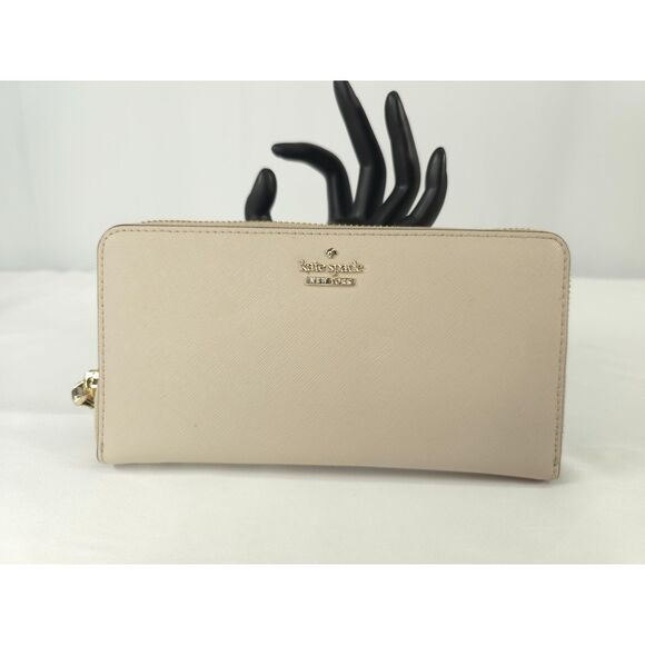 kate spade Handbags - Kate Spade New York Saffiano Wallet Card Holder Leather Bifold Zip Around